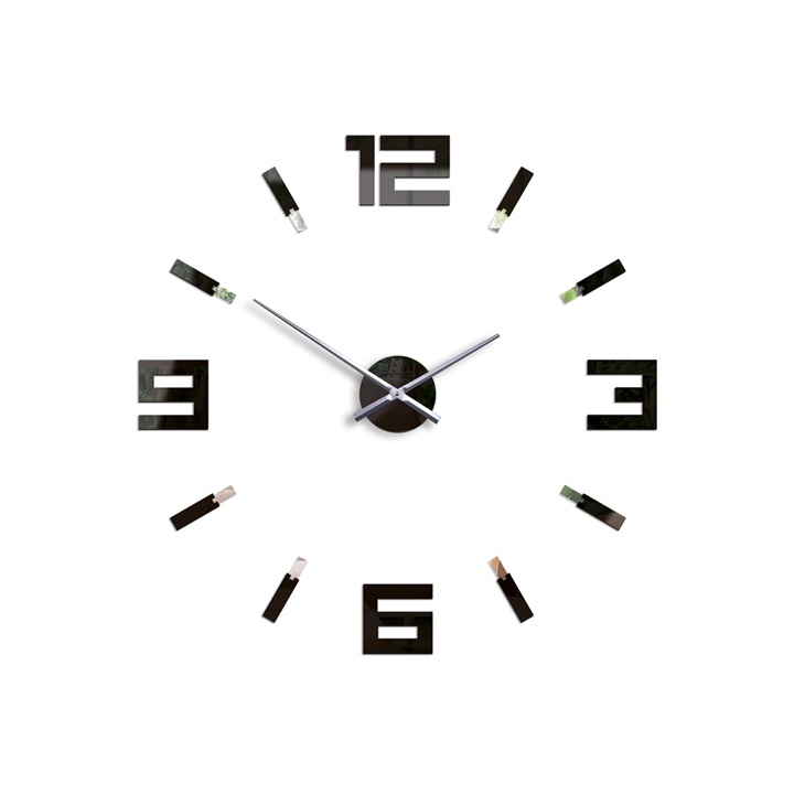 Moderní nástěnné hodiny BLINK nalepovací hodiny na stěnu