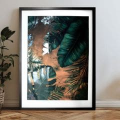 Nástěnný plakát s EXTRA efektem - Půlnoční džungle