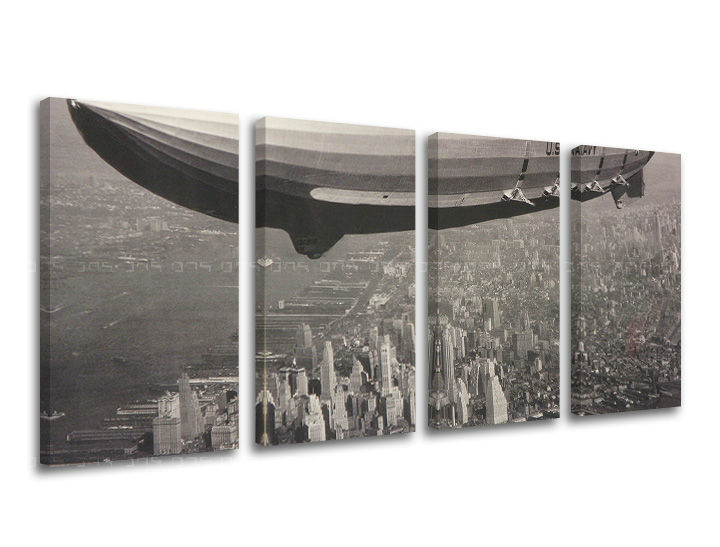 Obraz na stěnu 4 dílný MĚSTO / NEW YORK ME119E41 - 120x60 cm moderní obrazy na plátně