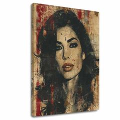 Obrázek AMY WINEHOUSE - Hluboký pohled na duši | 100% originální akrylová barva