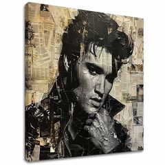 Obrázek ELVIS PRESLEY - Rockový génius | 100% originální akrylová barva