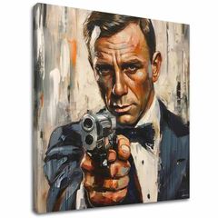 Obrázek JAMES BOND - Nebezpečná elegance | 100% originální akrylová barva