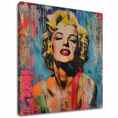 Obrázek MARILYN MONROE - Rebel v barvách | 100% originální akrylová barva