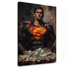 Obrázek SUPERMAN : Money Man | Akrylové detaily